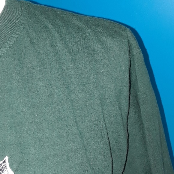 5/25. Shangri-La Forest Green Sun Tee Shirt - Picture 7 of 8